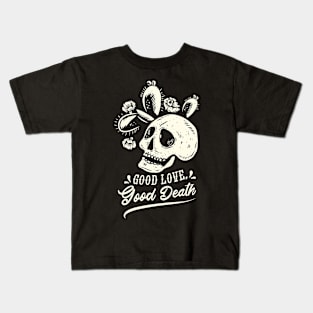 Good Love Good Death - Day of The Dead Skulls Kids T-Shirt